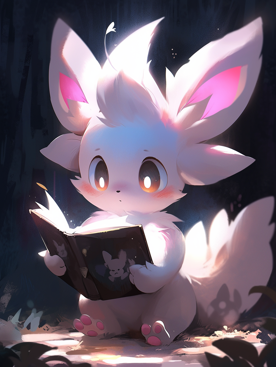 Panic, the fearless mascot reading a book of dark secrets (this blog post) in shock!